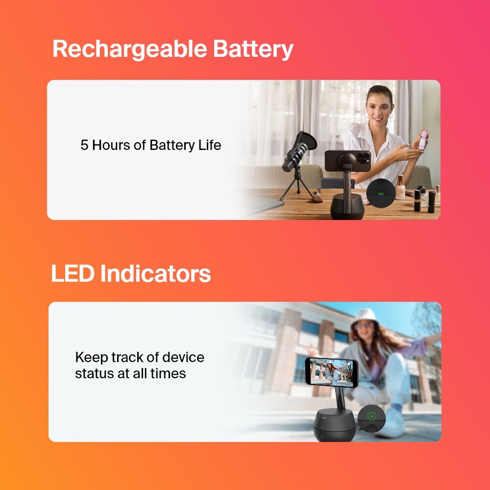 Auto-Tracking Stand Pro with DockKit, Black, hi-res